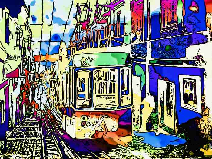 Strassenbahn in Lissabon de zamart