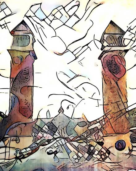 Kandinsky trifft Barcelona, Motiv 5