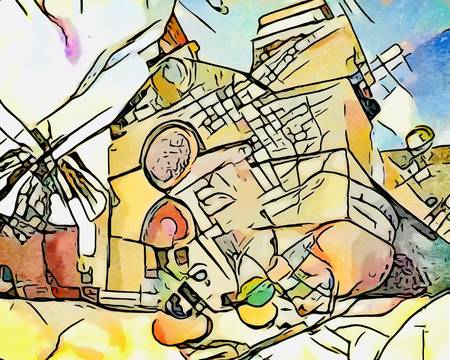 Kandinsky trifft Mallorca, Motiv 2